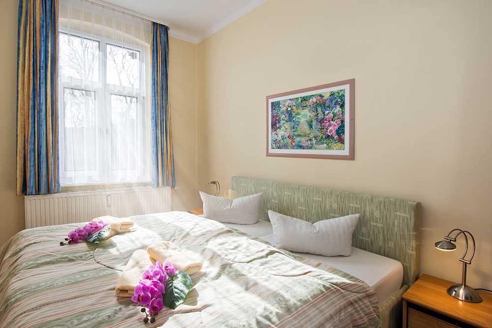Opal Schlafzimmer Ferienwohnung Seebad Bansin