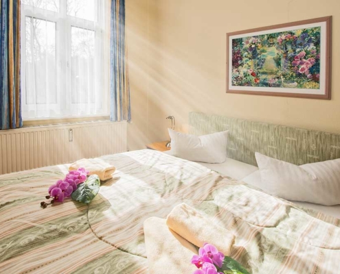 Opal Schlafzimmer Ferienwohnung Bansin